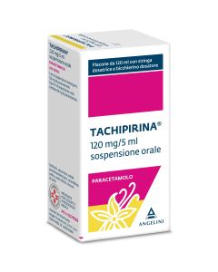 Tachipirina Sciroppo Vaniglia/Caramello Sospensione Orale 120ml 120mg/5ml