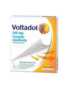 Voltadol Antinfiammatorio 140mg Diclofenac Dolori Muscolari Mal Di Schiena 10 Cerotti Medicati